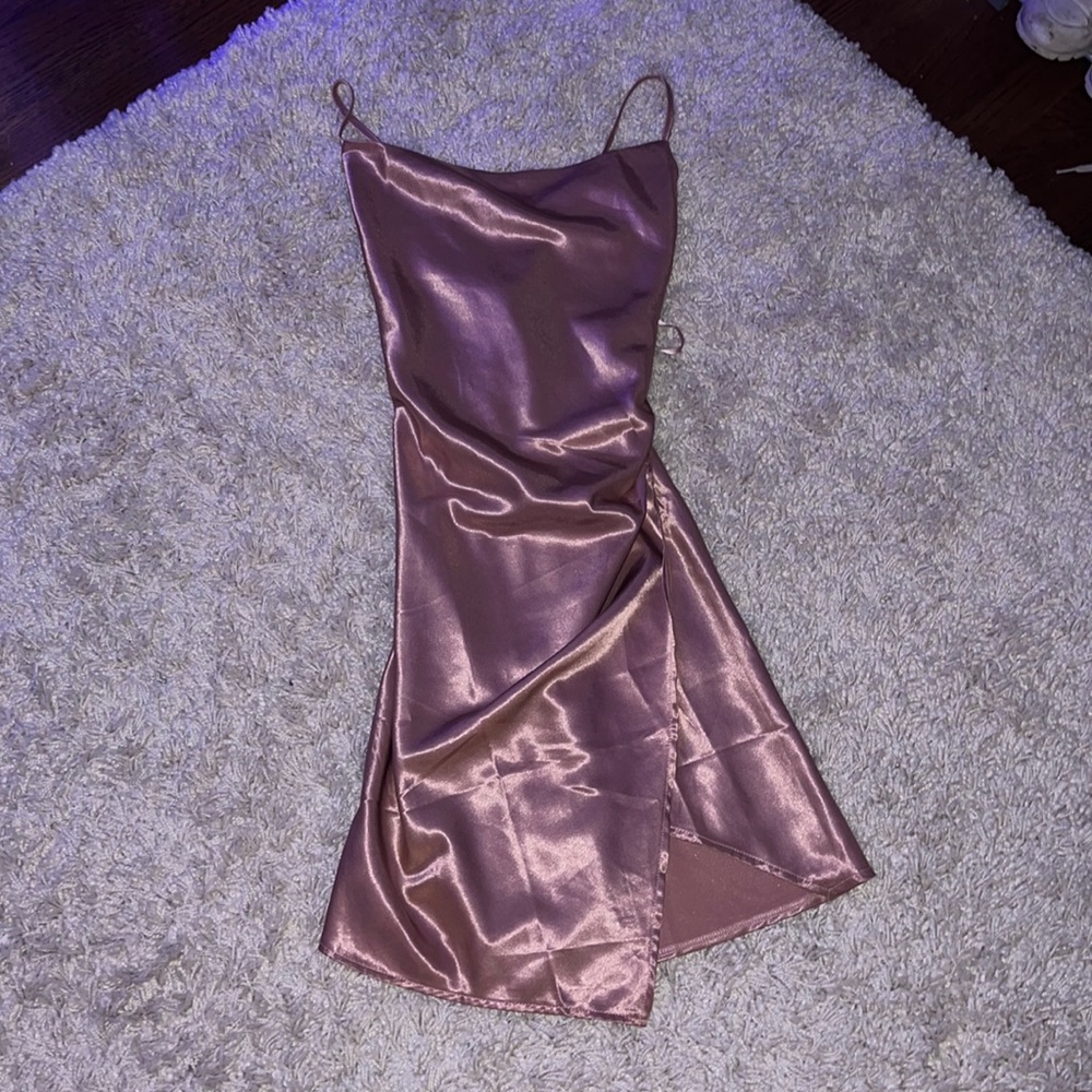 Pink Silk dress